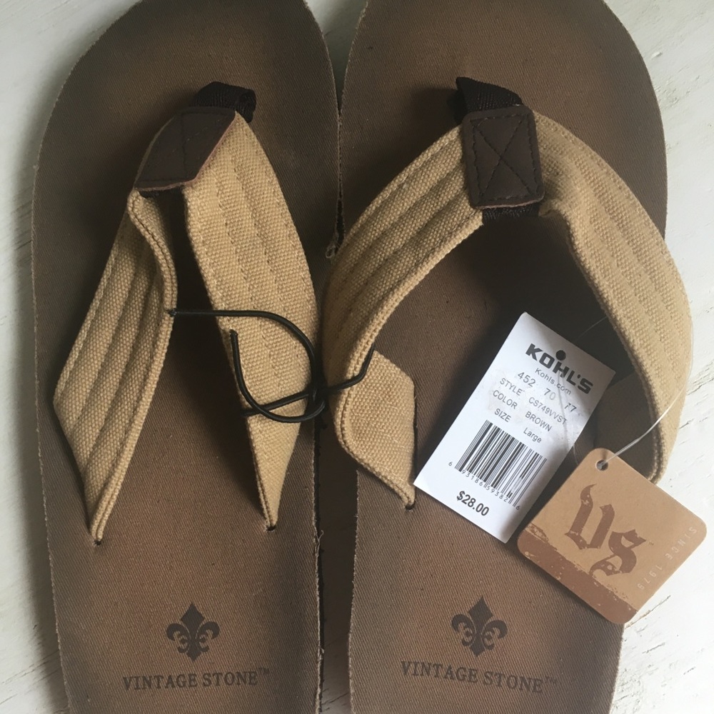 Vintage Stone Sandals